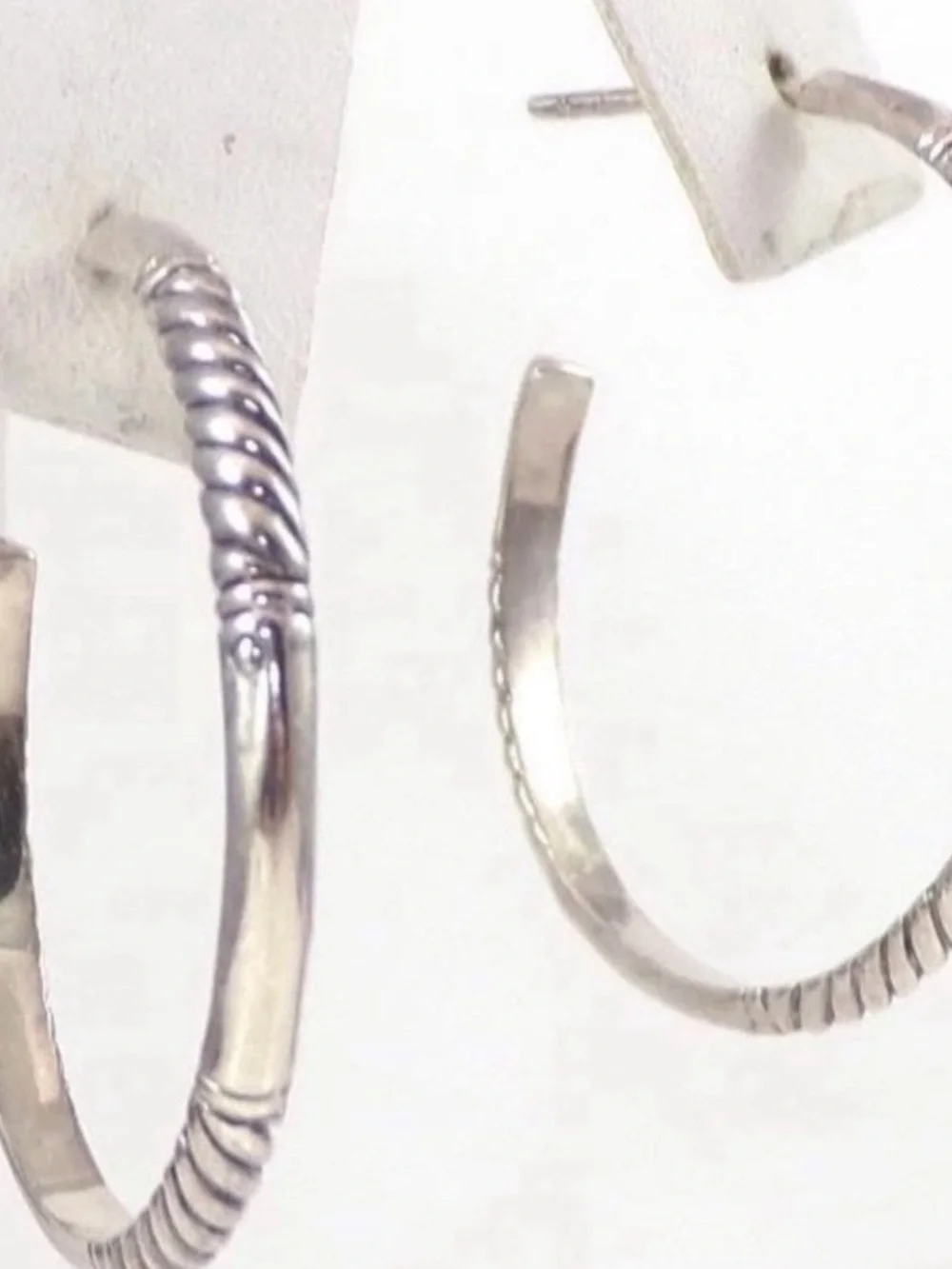 Effy BH Sterling Silver Hoop Earings